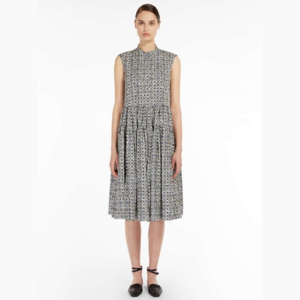 'S Max Mara Women's Zambra Cotton Poplin Midi Dress - 8